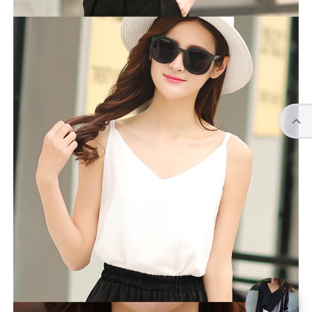 White Cami Top